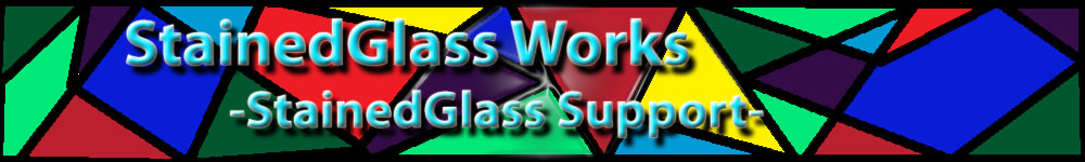 Stainedglass Works stained support logo